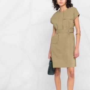 NWT Theory Crewneck Utility Dress